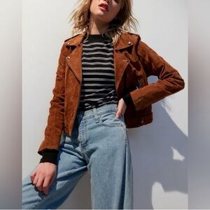 Blank NYC Suede Leather Jacket